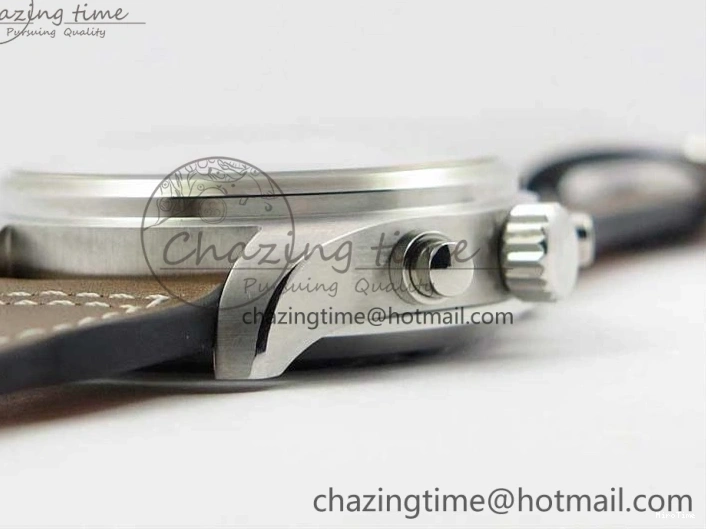 MIROTIME 0103 Pilot Chrono IW377726 ZF 1:1 Best Edition Green Dial on Brown Leather Strap A Trendsetting 7125